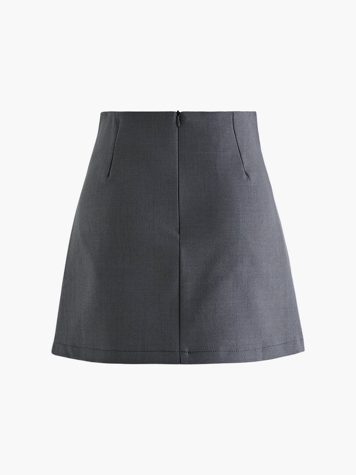 Dames Mini Rok Wrap Detail Hoge Taille