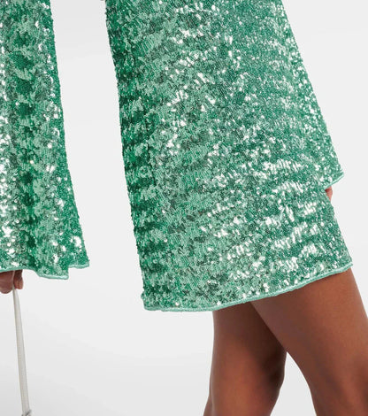 Dames V-Hals Cocktailjurk Mini