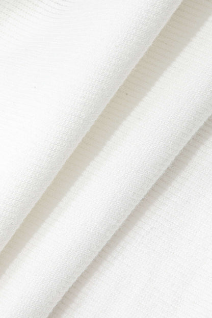 Dames Ribbed Halter Top Eyelet Detail Crop