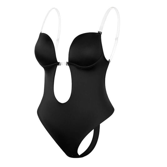 Lina - Diepe V-hals Backless Body Shaper Velora-Amsterdam