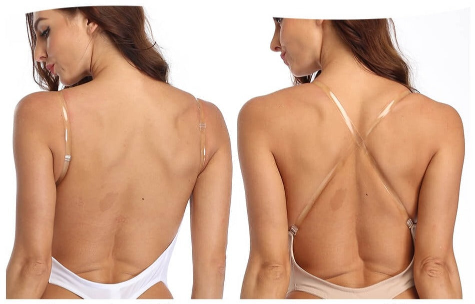 Lina - Diepe V-hals Backless Body Shaper Velora-Amsterdam