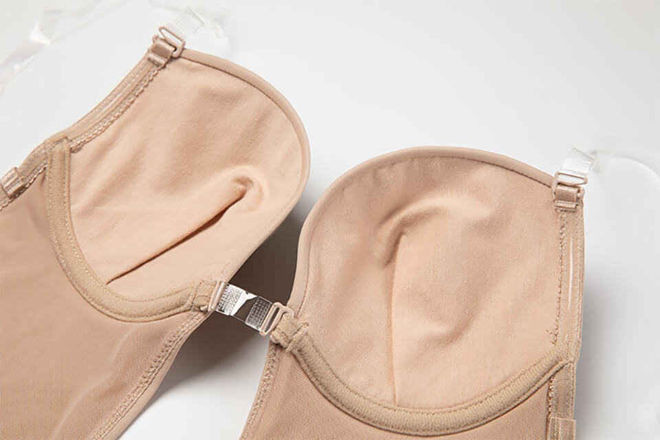 Lina - Diepe V-hals Backless Body Shaper Velora-Amsterdam
