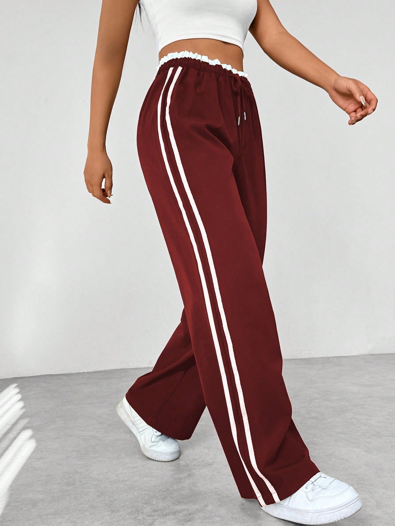 Sportieve Wide-Leg Damesbroek
