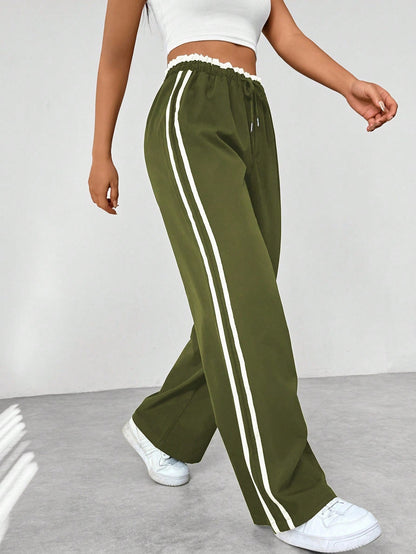 Sportieve Wide-Leg Damesbroek