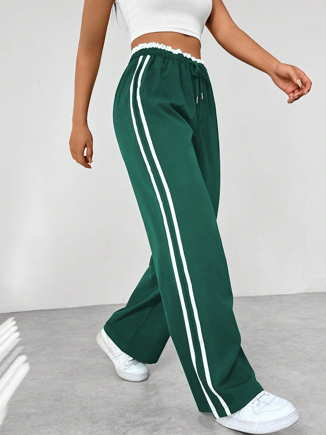 Sportieve Wide-Leg Damesbroek
