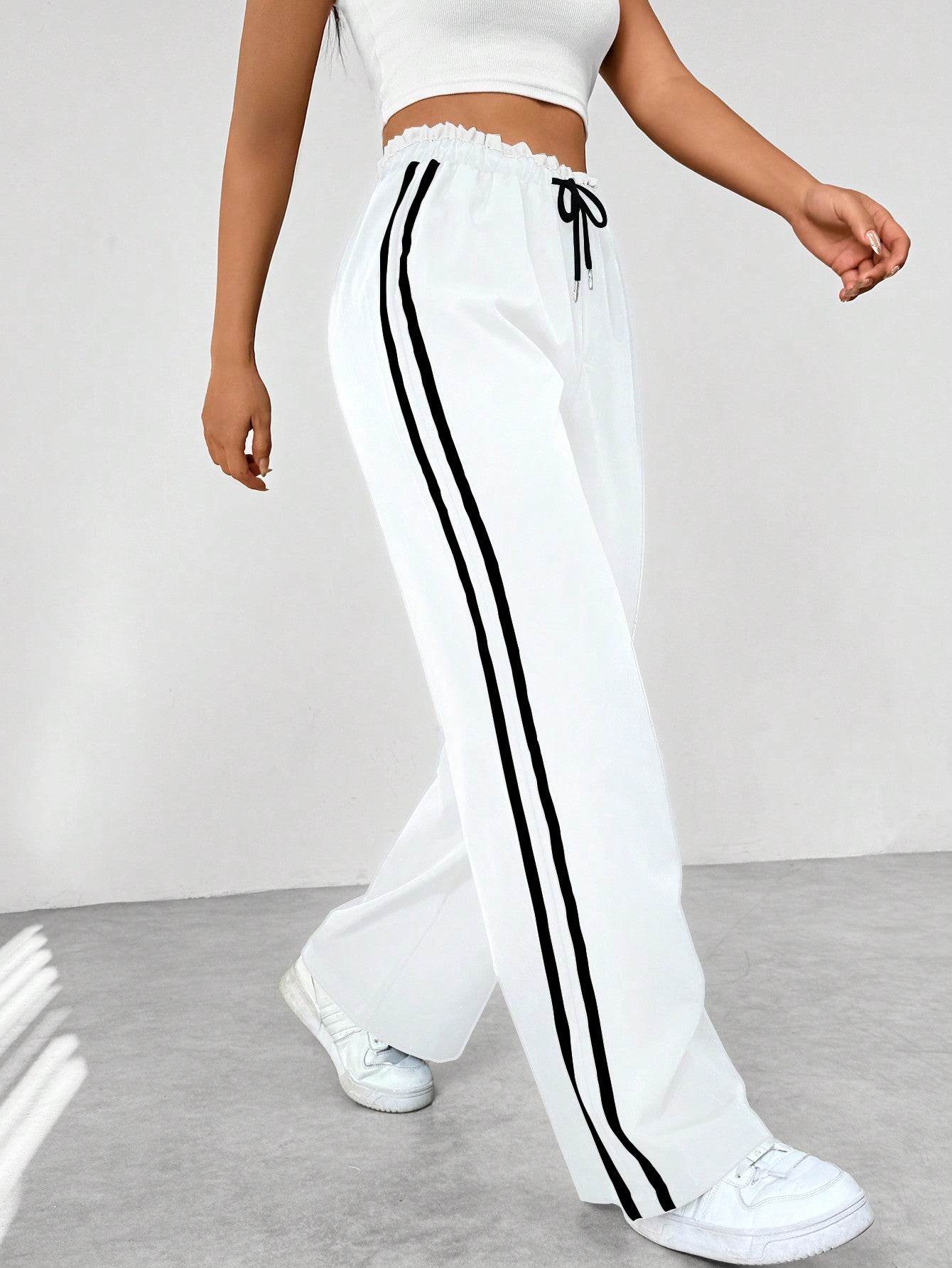 Sportieve Wide-Leg Damesbroek