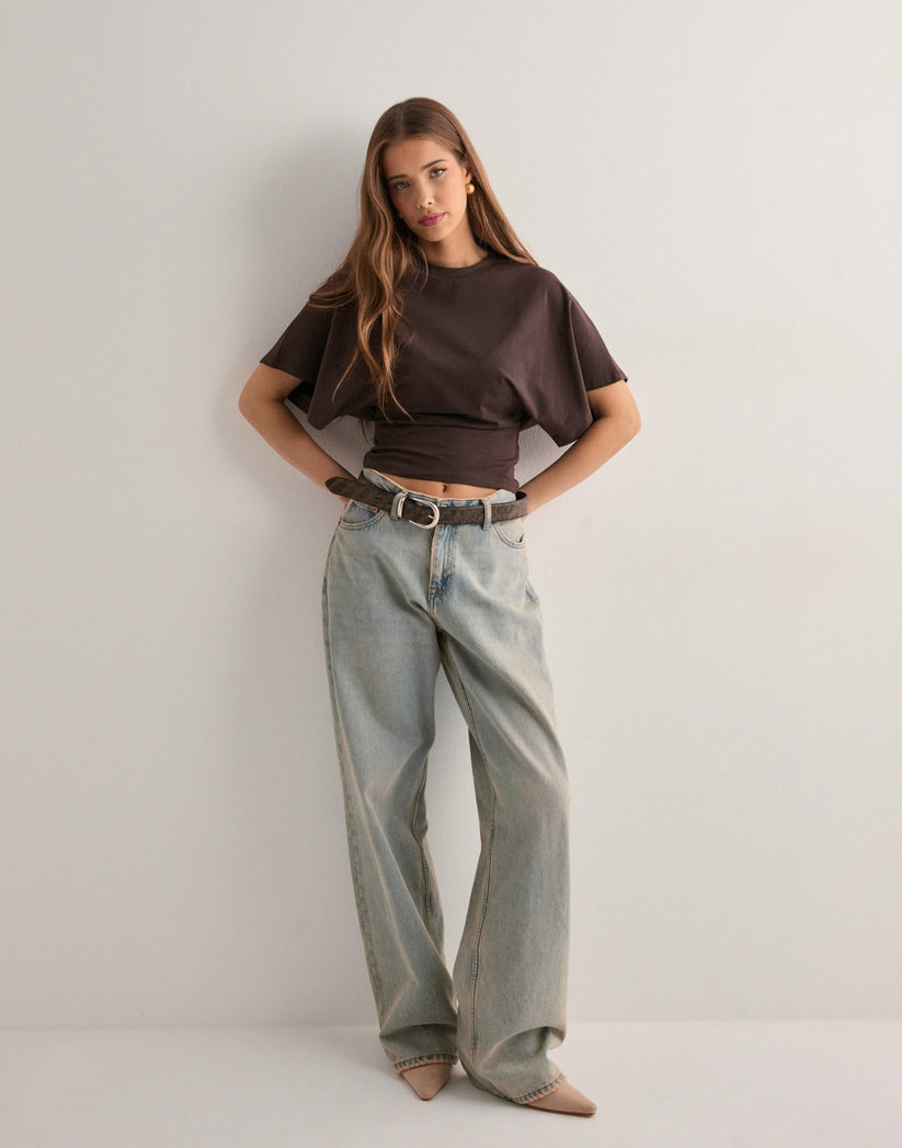 Amaya – Trendy T-shirt met Wijde Mouwen Velora-Amsterdam