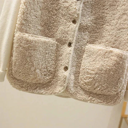 Dames Zachte Bodywarmer met Knopen en Zakken – Warm Katoen, Casual Vest voor Herfst en Winter Modehuis-Nederland