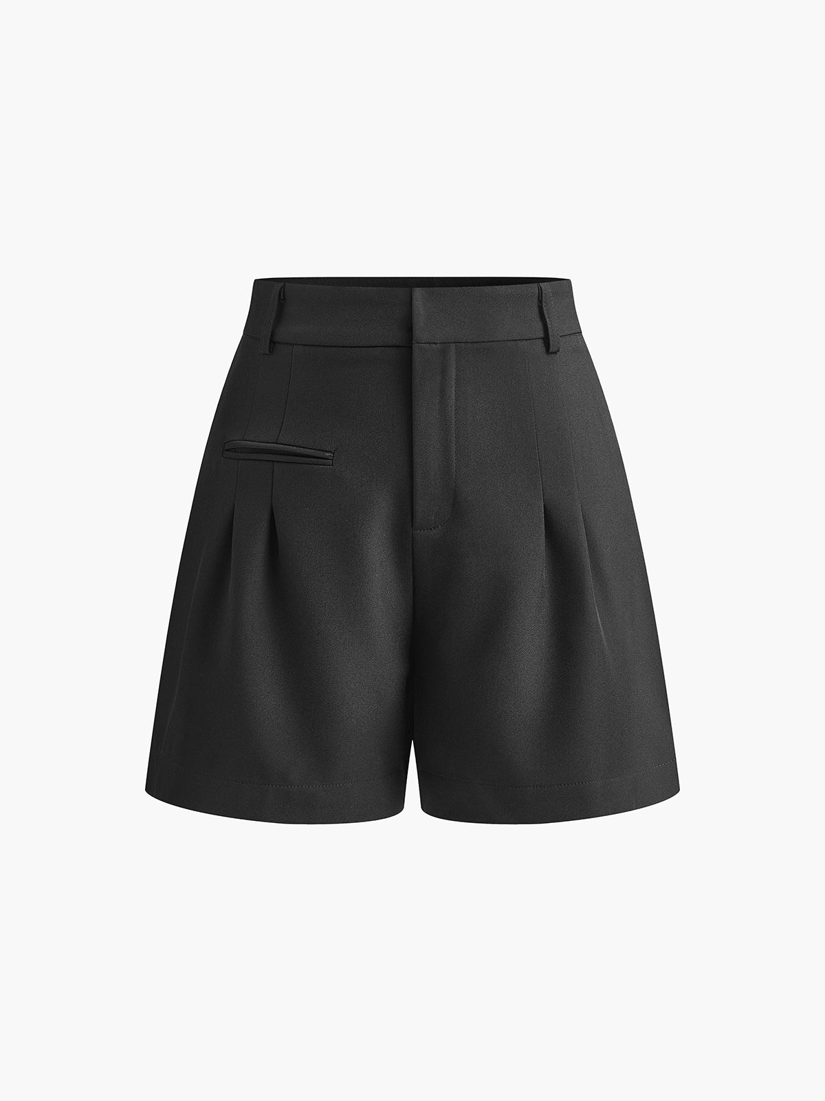 Dames Wide Leg Korte Broek Hoge Taille