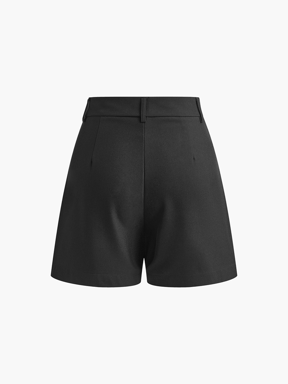 Dames Wide Leg Korte Broek Hoge Taille