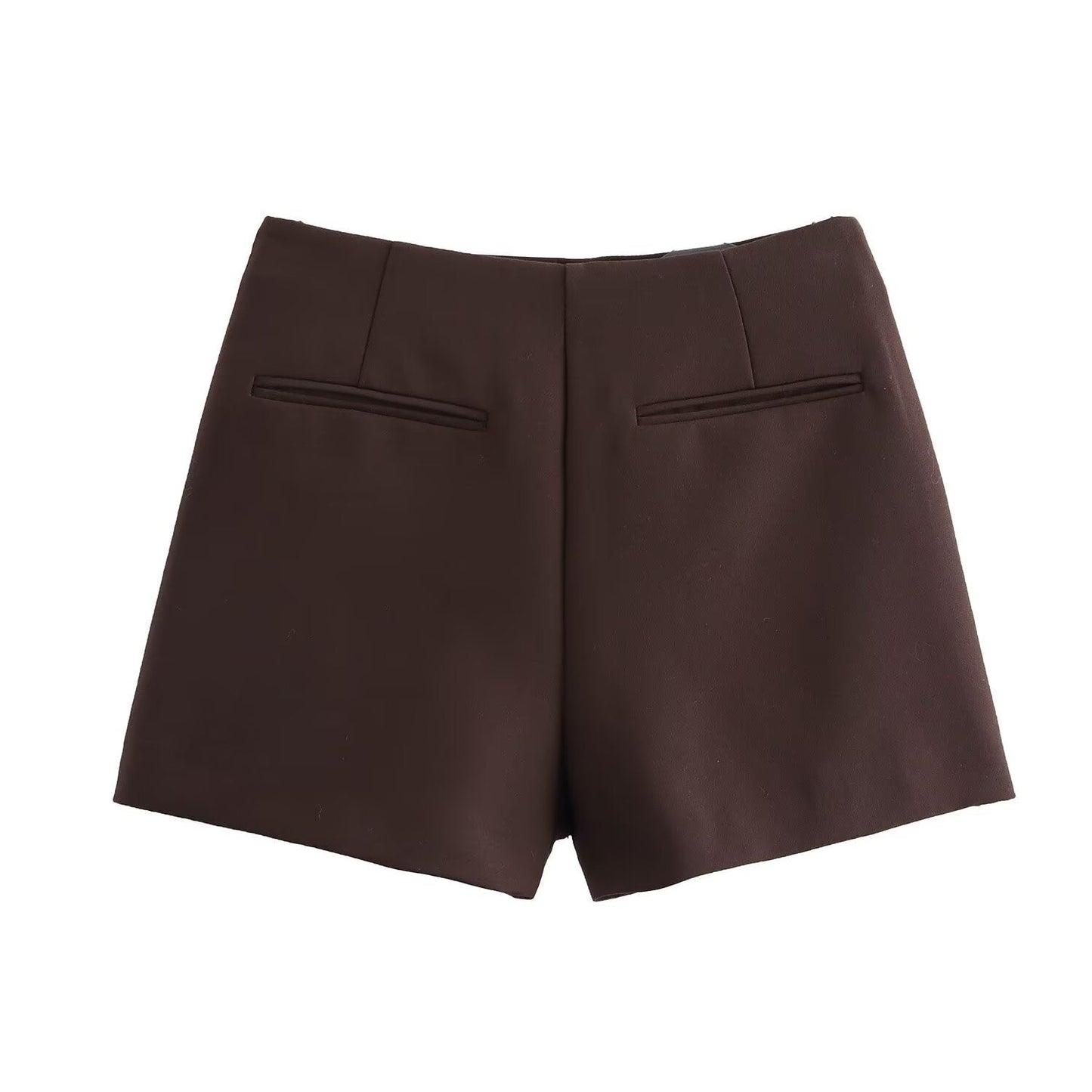 Dames Wrap Skort High Waist Mini