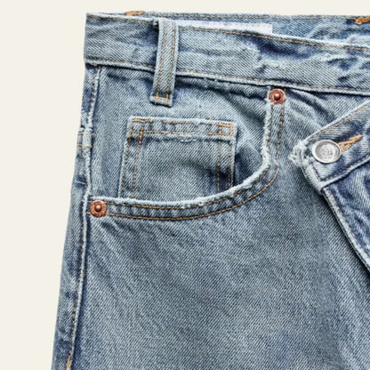 Dames jeans met wijde pijpen