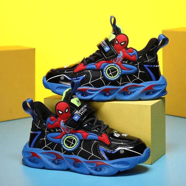 Kinderen led sneakers met superheldenmotief 2