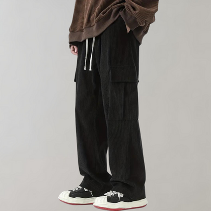 Heren Baggy Cargo Broek Klepzak