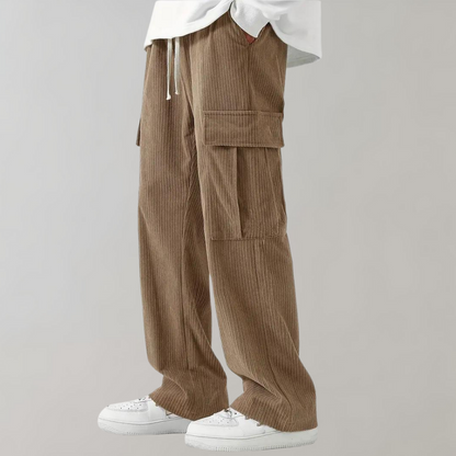 Heren Baggy Cargo Broek Klepzak