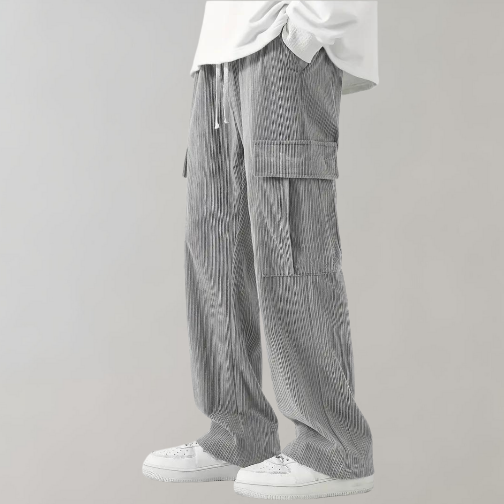Heren Baggy Cargo Broek Klepzak