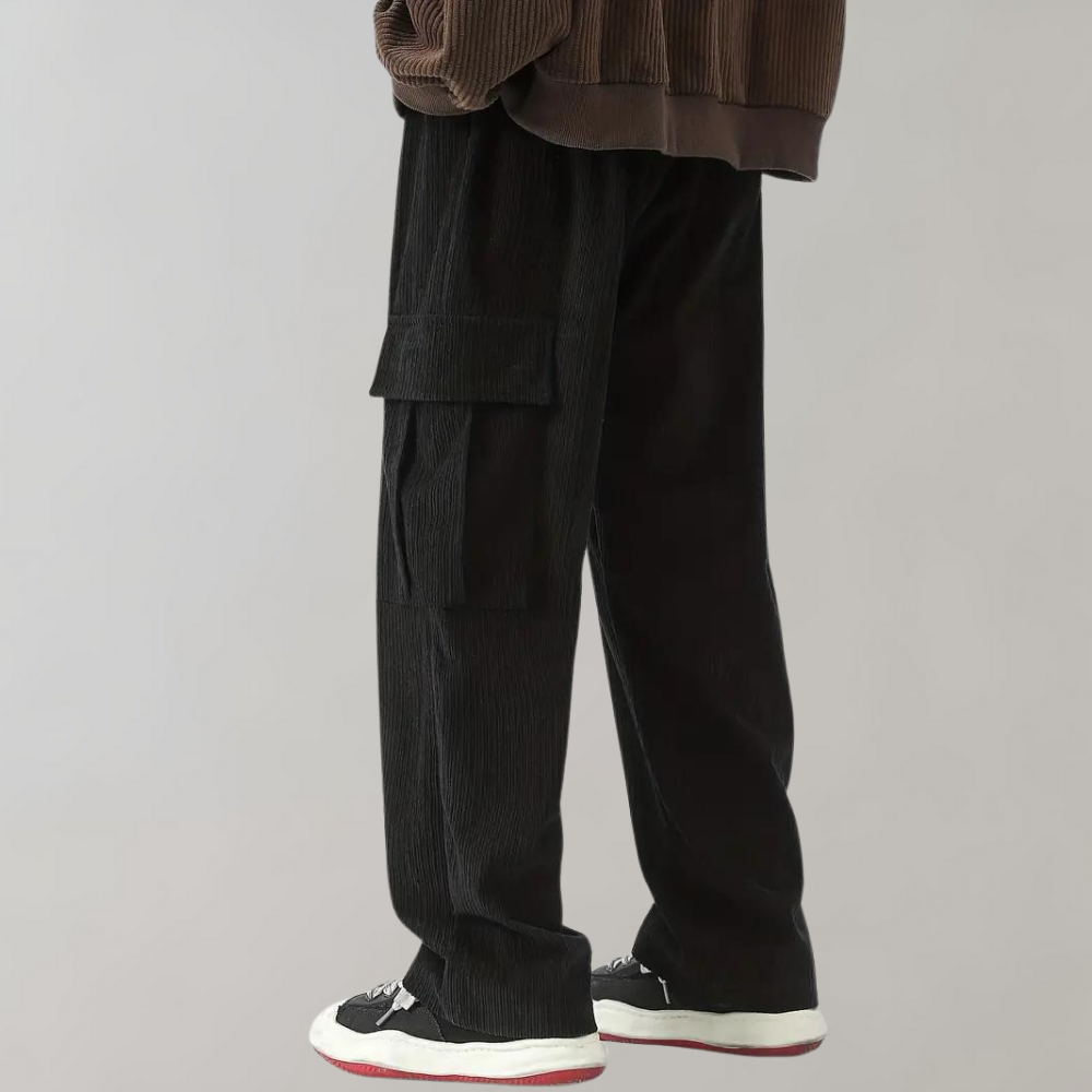 Heren Baggy Cargo Broek Klepzak