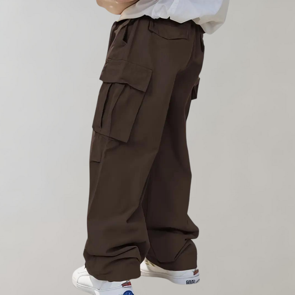 Heren Baggy Cargo Broek Klepzakken