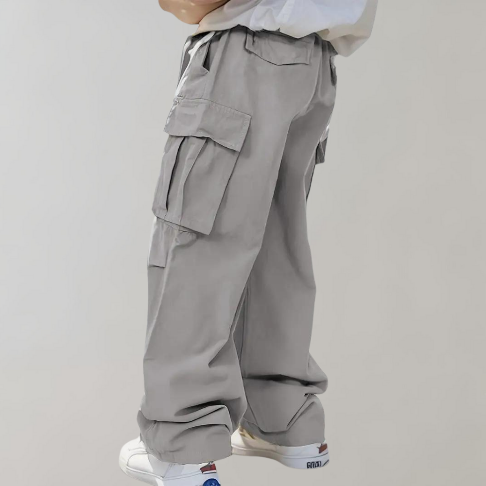 Heren Baggy Cargo Broek Klepzakken