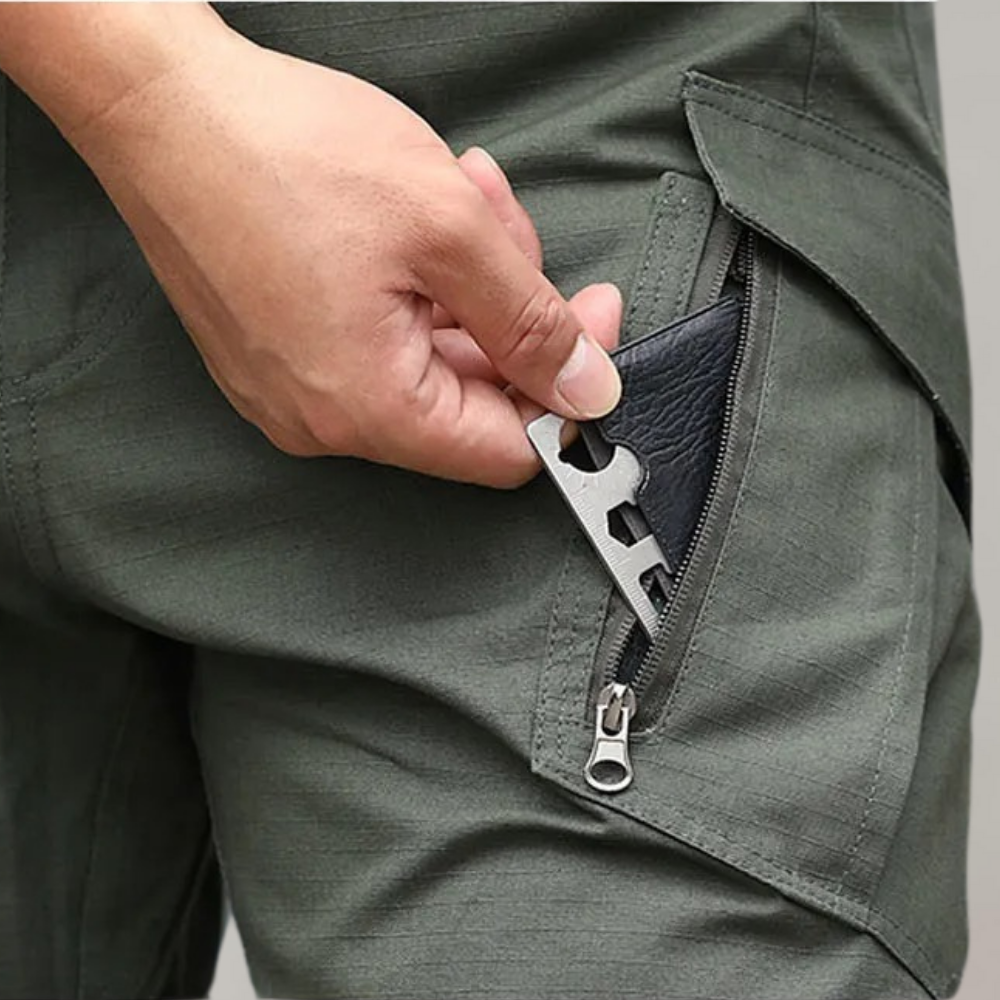 Heren Outdoor Cargo Broek Riemlussen