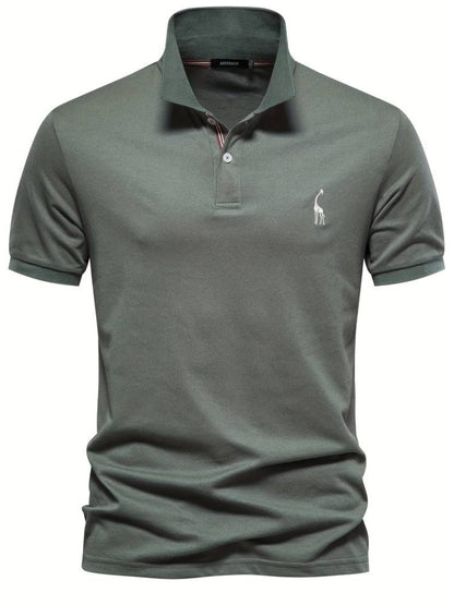 Heren Polo Shirt Slim Fit Korte Mouw