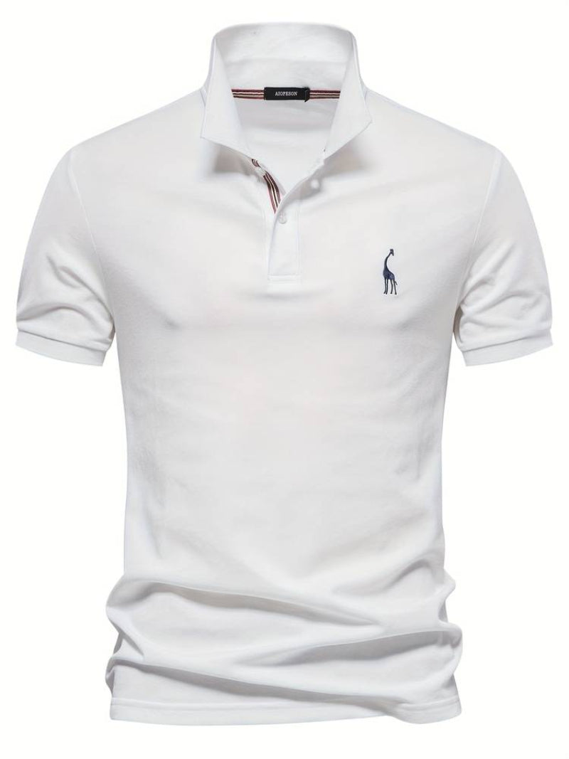 Heren Polo Shirt Slim Fit Korte Mouw