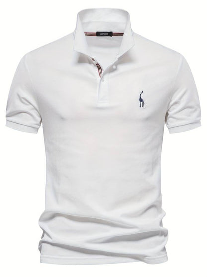 Heren Polo Shirt Slim Fit Korte Mouw