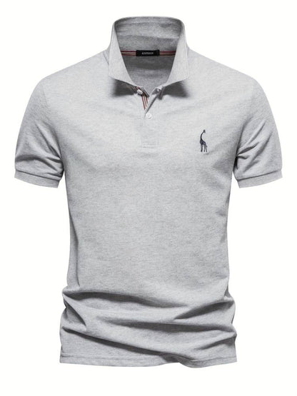 Heren Polo Shirt Slim Fit Korte Mouw