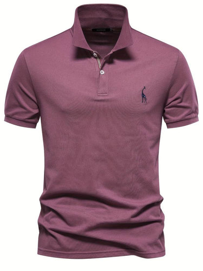 Heren Polo Shirt Slim Fit Korte Mouw