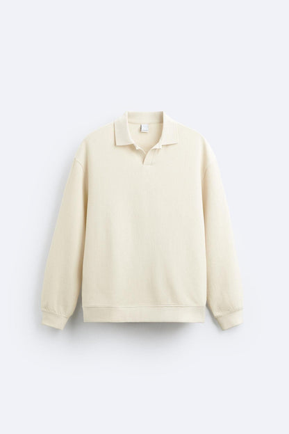 Heren Polo Trui Lange Mouw