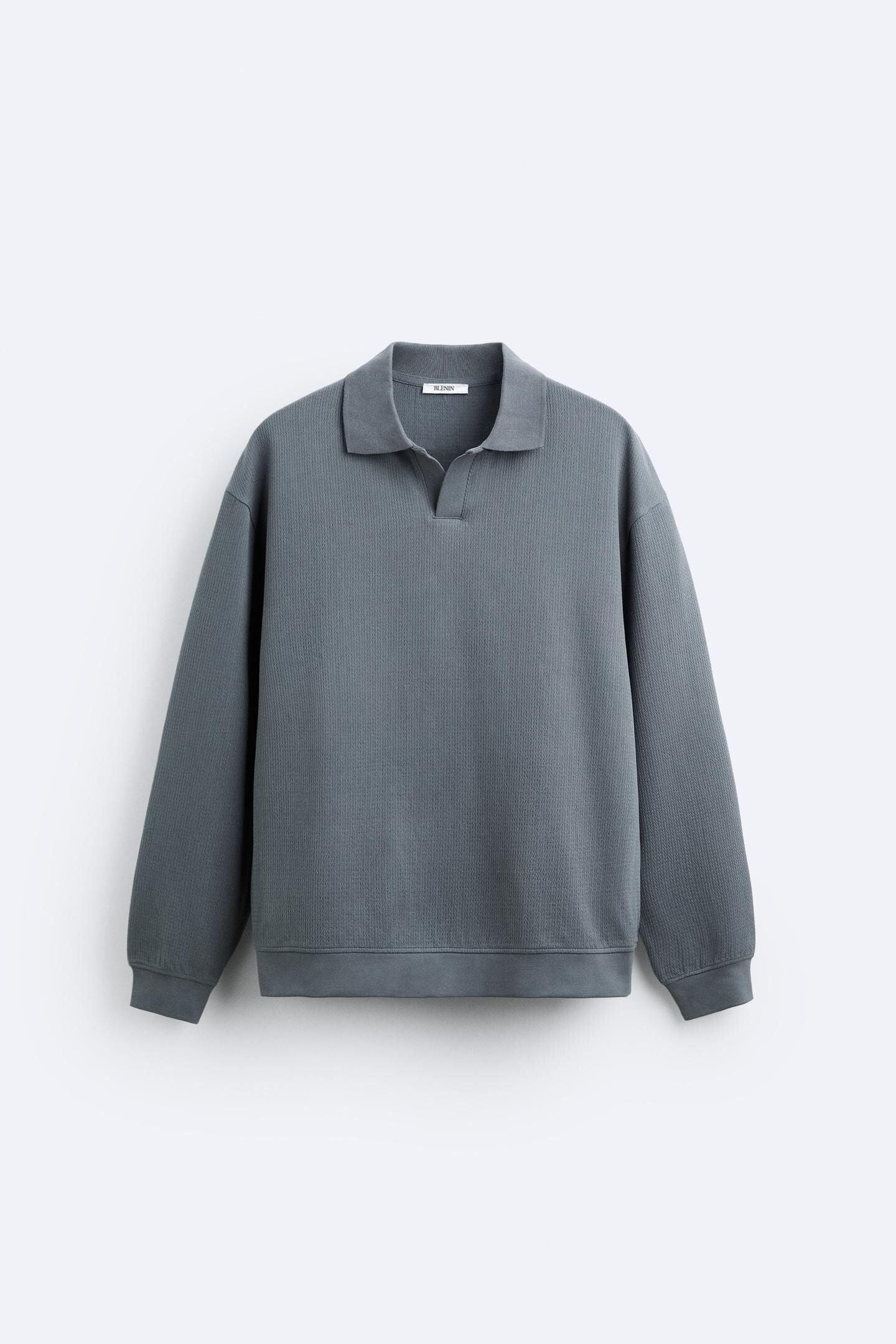 Heren Polo Trui Lange Mouw