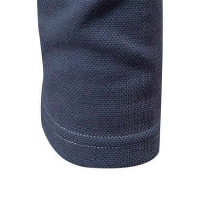 Heren Polo Trui V-Hals Lange Mouw