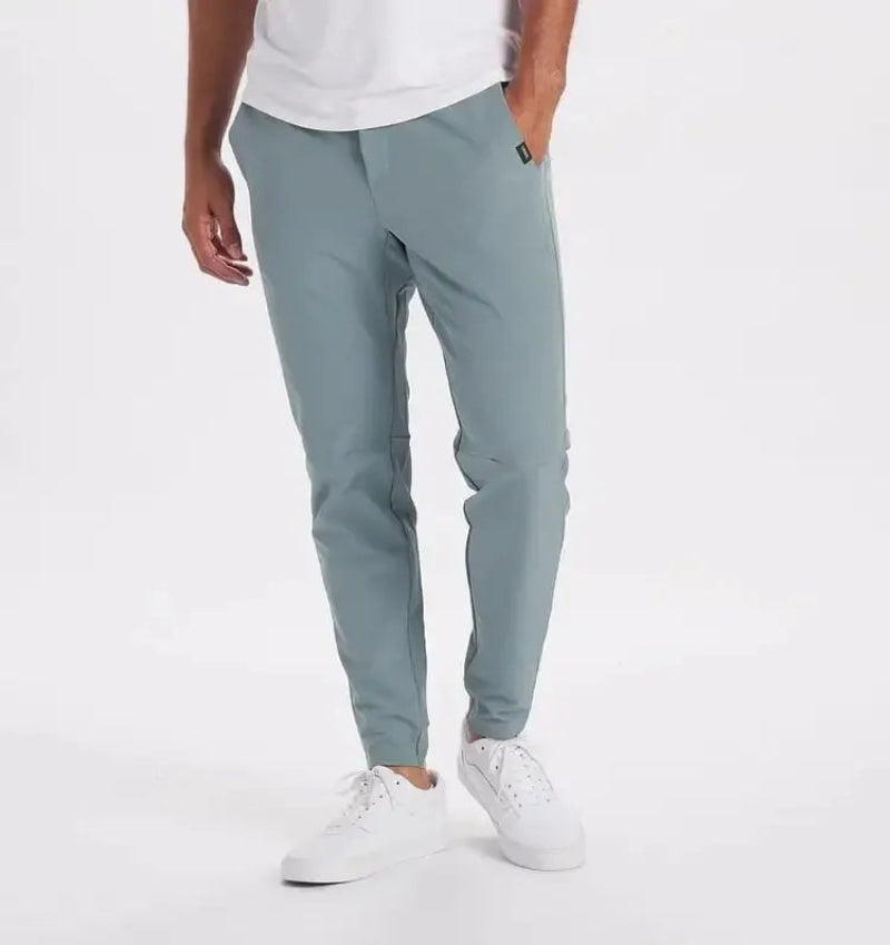 Heren Slim Fit Joggingbroek Elastische Taille