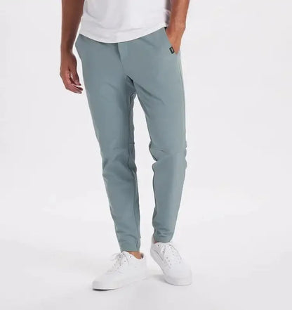 Heren Slim Fit Joggingbroek Elastische Taille