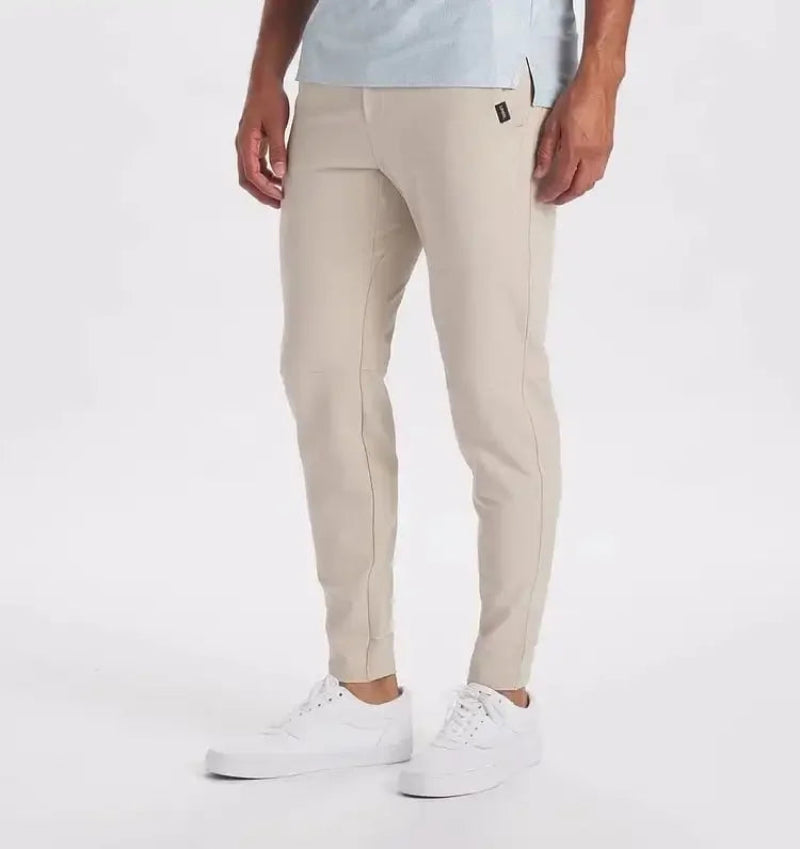 Heren Slim Fit Joggingbroek Elastische Taille