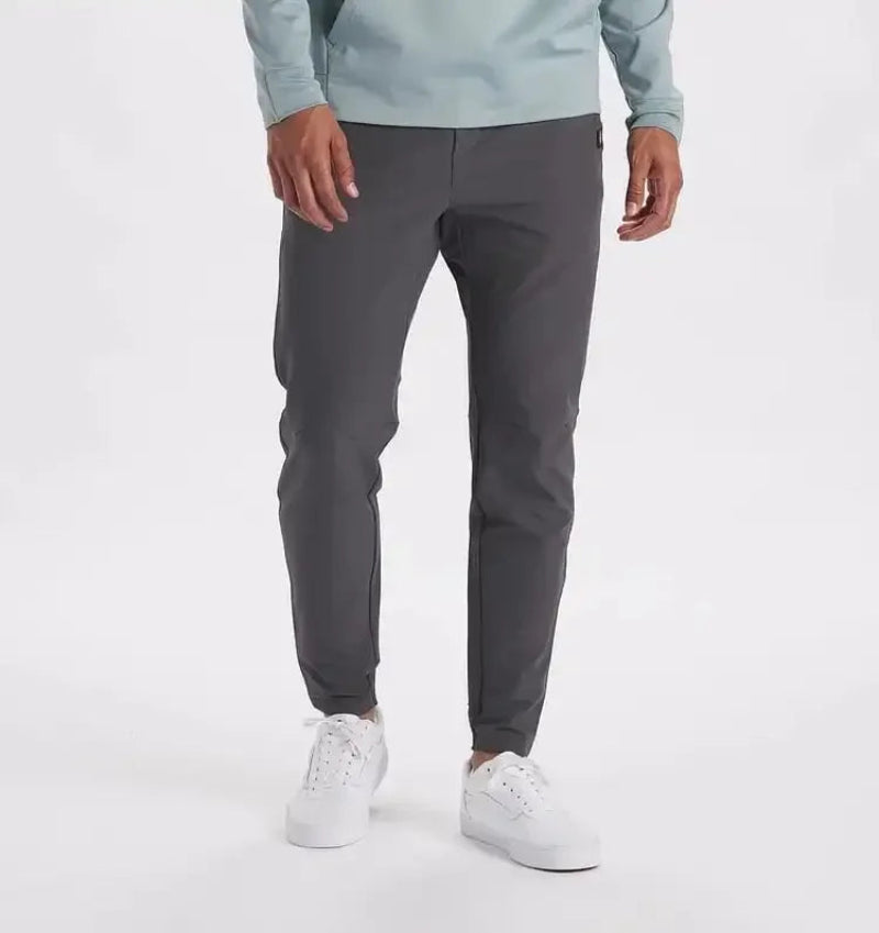 Heren Slim Fit Joggingbroek Elastische Taille