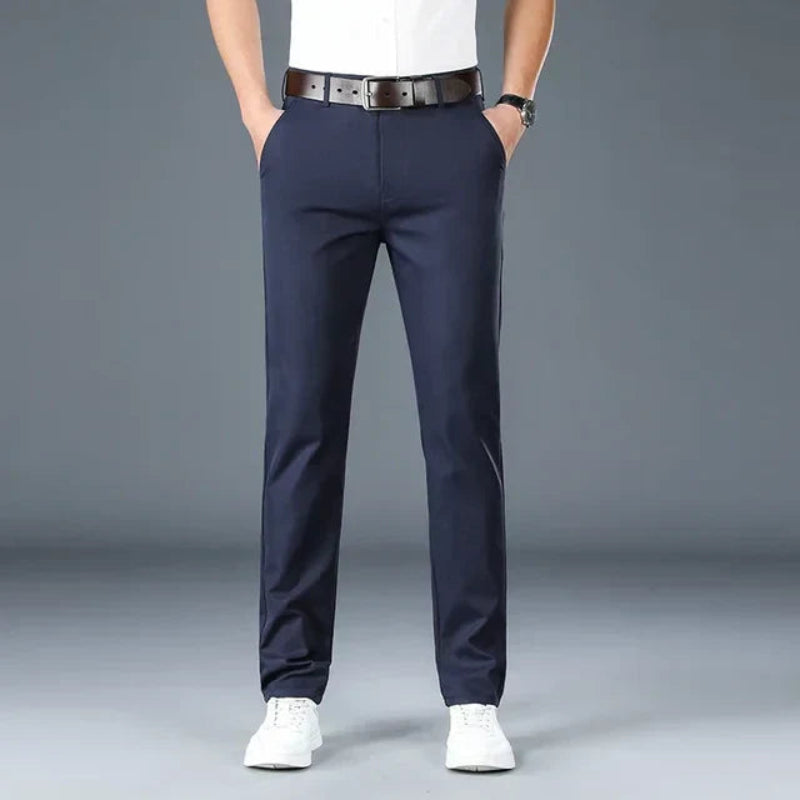 Heren Slim Fit Pantalon Nette Broek