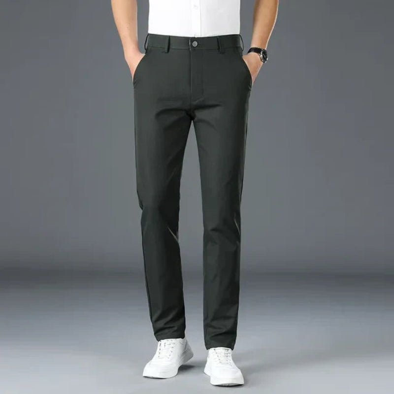 Heren Slim Fit Pantalon Nette Broek