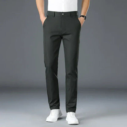 Heren Slim Fit Pantalon Nette Broek
