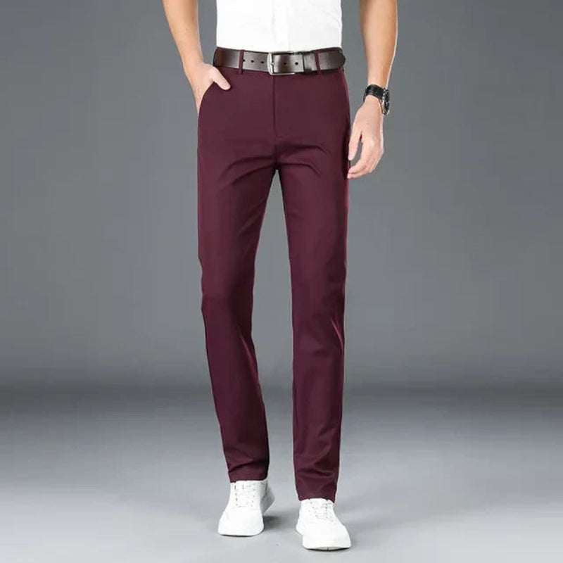Heren Slim Fit Pantalon Nette Broek