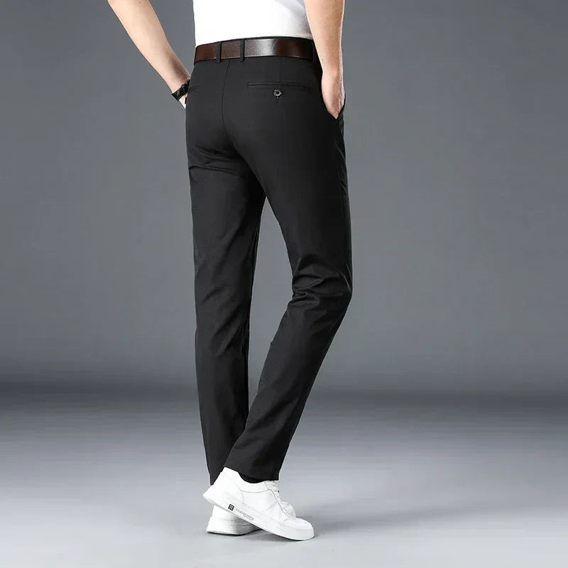 Heren Slim Fit Pantalon Nette Broek