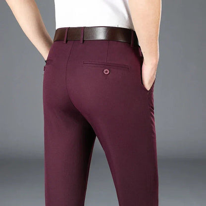 Heren Slim Fit Pantalon Nette Broek
