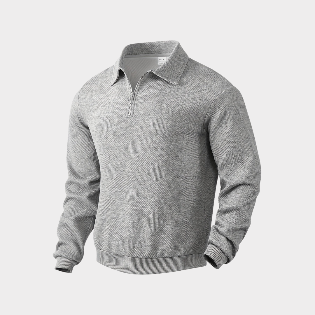 Victor - Premium Quarter Zip Trui Velora-Amsterdam