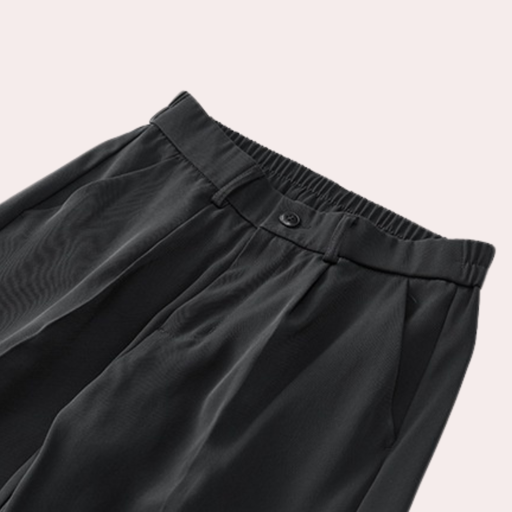 Heren Wijde Pantalon Elastische Taille