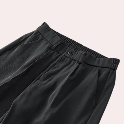 Heren Wijde Pantalon Elastische Taille