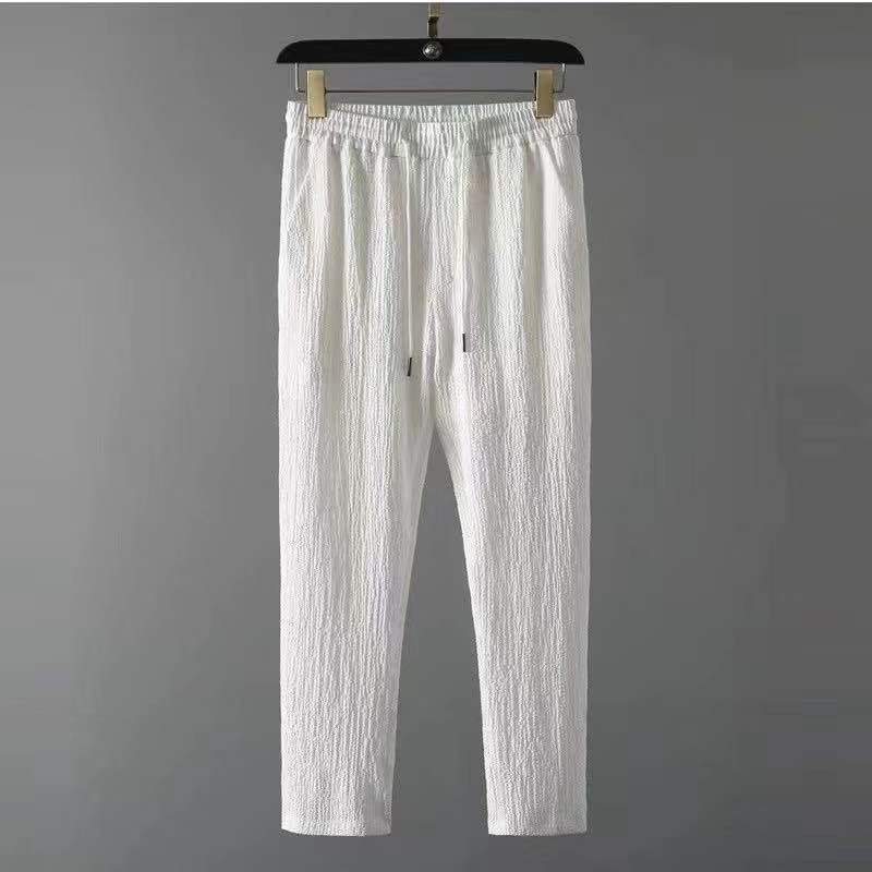 Heren Zomer Set Overhemd Korte Mouw Broek