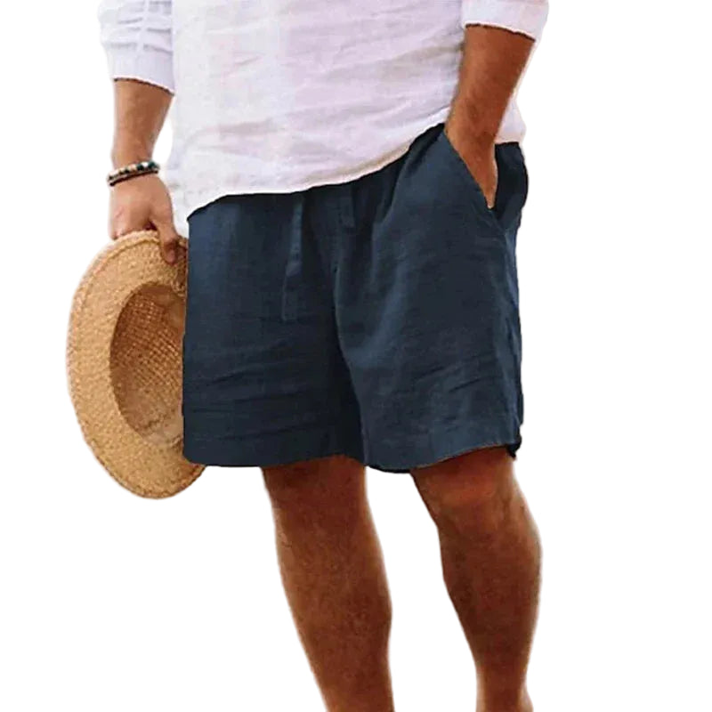 Heren zomershorts met trekkoord Losse pasvorm