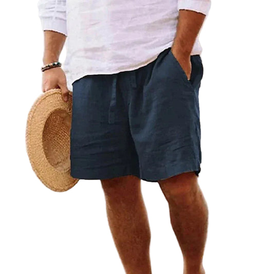 Heren zomershorts met trekkoord Losse pasvorm