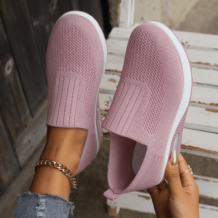 Dames Instapsneakers Met Ademend Bovenwerk detailfoto 7