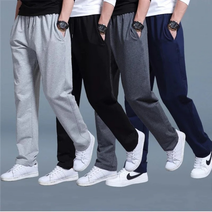 Heren Joggingbroek Met Trekkoord En Zijzakken detailfoto 5